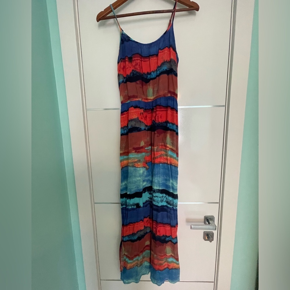 Scoop NYC Multicolor Tie-Dye Scarf